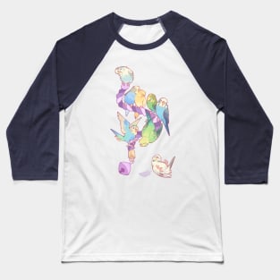 Budgie bunch grape froyo flavored Baseball T-Shirt